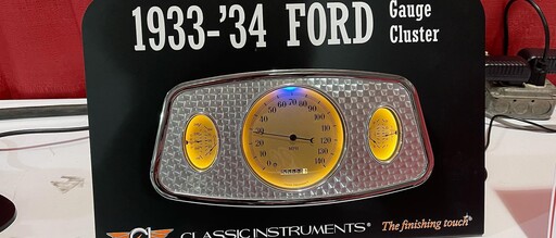 33-34 Ford hastighetsmätarkit från Classic instruments