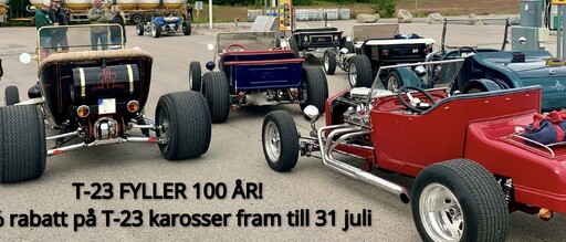 T-23 FYLLER 100 ÅR!