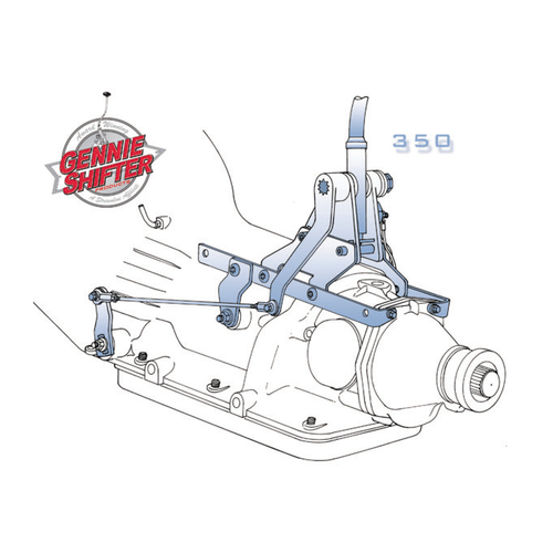 Gennie shifter bracket Th 350