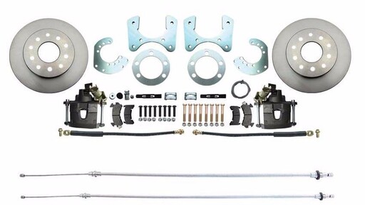 1963-1970 Chevy Truck Skivbroms Conversion Kit 2" Drop